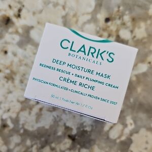 Clark's Botanicals Deep Moisture Mask - New, in box
